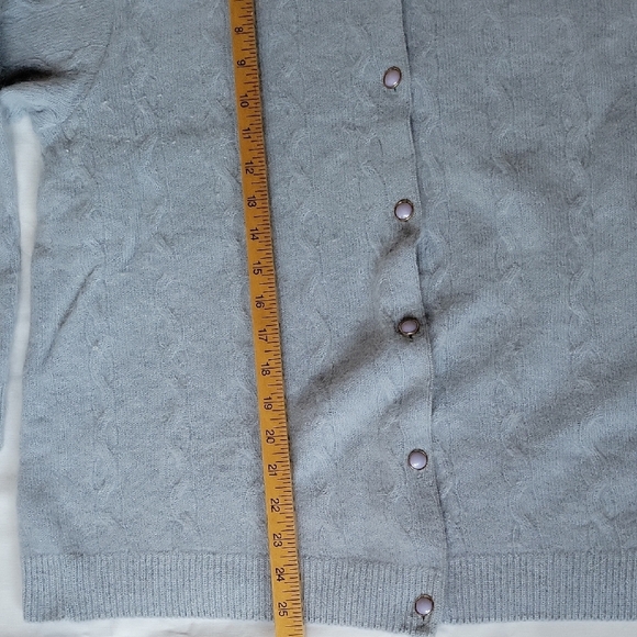 Colonial Consepts New Zeland Wool Angora Women's Light Blue Sweater Size XL - Picture 5 of 8